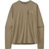 Patagonia - Capilene Cool Water People Long-Sleeve Sun Shirt - Men's - Seabird Grey/Light Seabird Grey X-Dye
