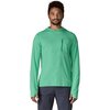 Patagonia - Capilene Cool Sun Hoodie - Men's - Aqua Stone/Early Teal X-Dye