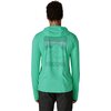 Patagonia - Capilene Cool Peak Visions Sun Hoodie - Men's - Aqua Stone/Early Teal X-Dye