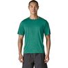 Patagonia - Capilene Daily T-Shirt - Men's - Gem Green/Light Gem Green X-Dye