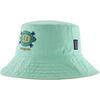 Patagonia - Reversible Bucket Hat - Kids' - Island Turtle: Early Teal