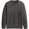 Pendleton - Shetland Crew Sweater - Men's - Black/Wheat Heather