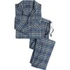 Grey/Azure Plaid