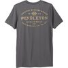 Pendleton - Stamp Logo Graphic T-Shirt - Men's - Asphalt/Tan