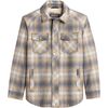 Grey Camel Plaid
