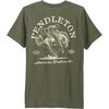 Pendleton - American Western Graphic T-Shirt - Men's - Olive/Ivory