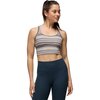 prAna - Heavana Racerback Bralette - Women's - Almond Microstripe
