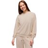 prAna - Cozy Up Crew Sweatshirt - Women's - Canvas Heather