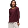 prAna - New Moon Long-Sleeve Top - Women's - Deep Vino