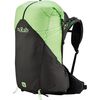 Black/Dark Fig Green