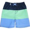 Mint and Blue Color Block