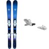 Rossignol - Dreamer 90 Ski + Xpress 11 Binding - 2025 - Women's - One Color/White/Sparkle