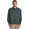 RVCA - Dayshift Solid Flannel Shirt - Men's - Duck Blue