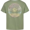 Roxy - Sun Mosaic T-Shirt - Girls' - Oil Green