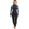 Roxy - 4/3mm Swell Series Chest Zip Wetsuit - Women's - Hibiscus Real