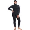 Roxy - 5/4/3mm Swell Series Chest Zip Hooded Wetsuit - Women's - Animal Print