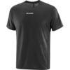 Salomon - Sense Aero GFX T-Shirt - Men's - Deep Black/Black Beauty
