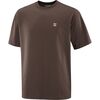 Salomon - Round Logo Graphic T-Shirt - Men's - Coffee Bean