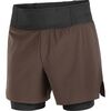 Salomon - Sense Aero 2in1 5in Short - Men's - Coffee Bean