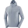 Salomon - Sense Aero Hybrid 1/2-Zip Hooded Jacket - Men's - Trade Winds