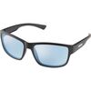 Matte Black/Polarized Blue Mirror