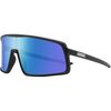 Matte Black/Polarized Blue Mirror