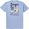 Seager Co. - Smokey T-Shirt - Men's - Faded Denim
