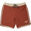 Seager Co. - Micro Dose Scallop Trunk - Men's - Red Clay