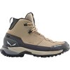 Salewa - Puez Leather Mid PTX Hiking Shoe - Women's - Quicksand/Onyx
