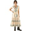 Sendero Provisions Co. - The Emilia Dress - Women's - Ivory/Teal