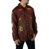 Sendero Provisions Co. - Show Pony Embroidered Western Pearl Snap LS Shirt - Electric Brown