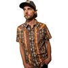 Tempe Stripe/Brown/Orange