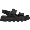 SOREL - Kinetic Sunchase Ankle Strap Sandal - Women's - Black/Sea Salt