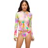 Seea Swimwear - Sila Top - Women's - Floral Haze (Boucle)