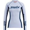 Swix - RaceX Dry Long-Sleeve Top - Women's - Heather/Lake Blue