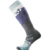 Smartwool - Ski Full Cushion Snowpocalypse Pattern OTC Sock - Women's - Medium Gray