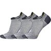Smartwool - Run Zero Cushion Low Ankle Sock - Multipack - Light Gray