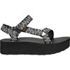 Teva - Flatform Universal Sandal - Women's - Crafted Floral Black/Grey
