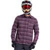 Troy Lee Designs - Grind Flannel - Men's - YD Plaid Deep Purple