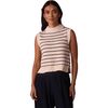 The Normal Brand - Louise Knit Tank Top - Women's - Cream/Navy Stripe