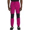 Fuschia Pink Linear Mountains Print/TNF Black