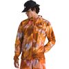 Digital Orange Prisms Print