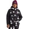 TNF Black Winter Flowers Print