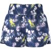 Estate Blue Florescent Floral Print