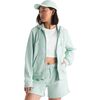 The North Face - Evolution Embroidered Full-Zip Hoodie - Women's - Opal Frost
