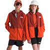 The North Face - Glacier Full-Zip Hoodie - Kids' - Lava Red/Iron Clay
