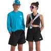 TNF Black Logo Weather Topo Phantom Print