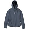 The North Face - Places We Love Hoodie - Rockies Blue Columbine - Women's - Granite Grey
