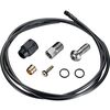 TRP - Hose Replacement Kit With Fittings - Black
