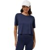 TravisMathew - Celestia Short-Sleeve Shirt - Women's - Heather Navy Blazer